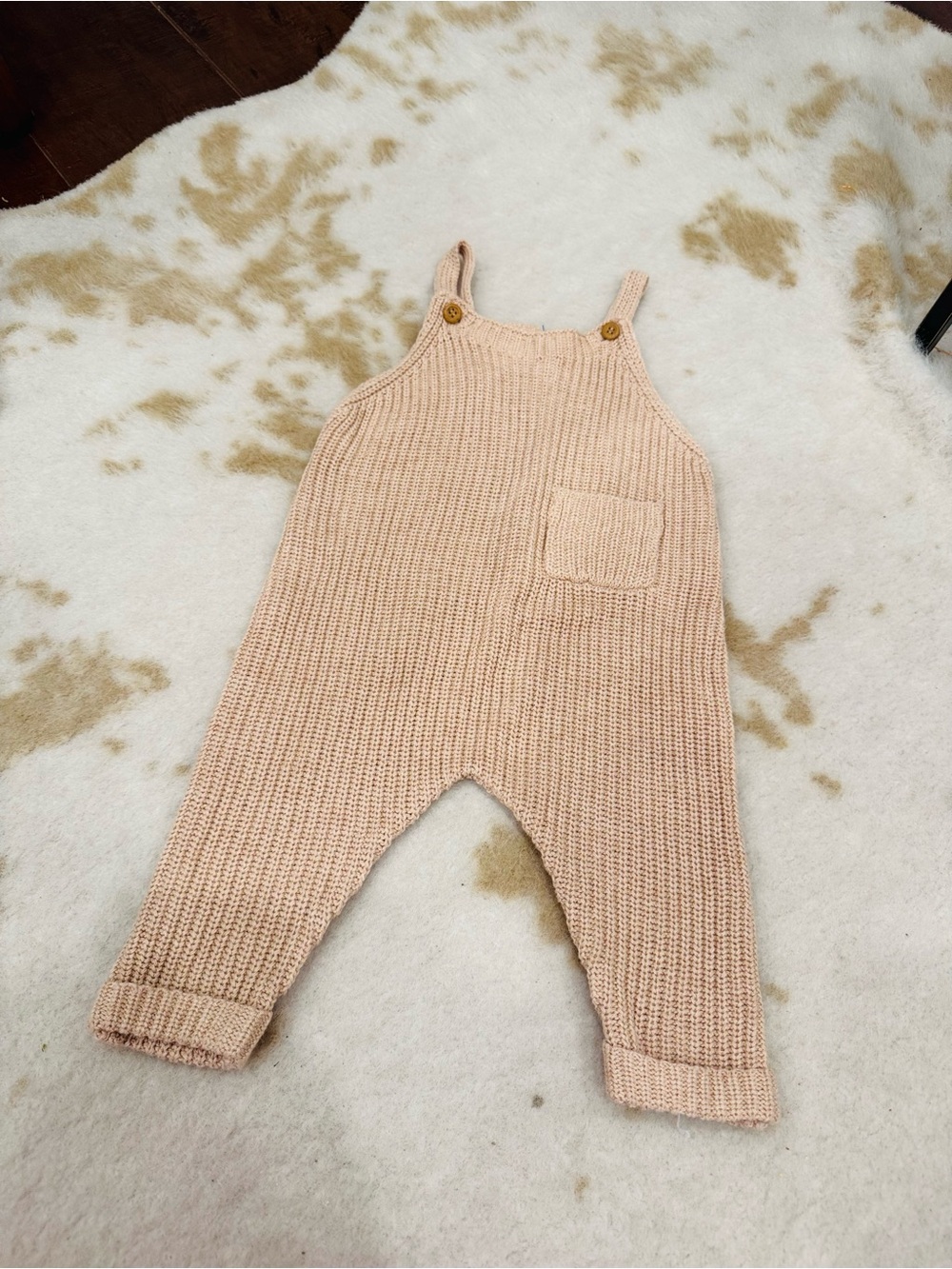 Knit overalls